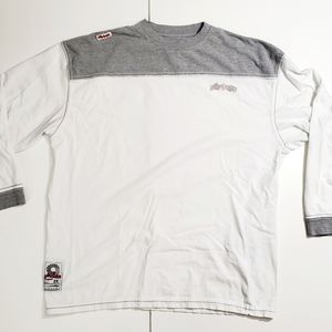 Vintage Akademics Long sleeve white shirt 3XL